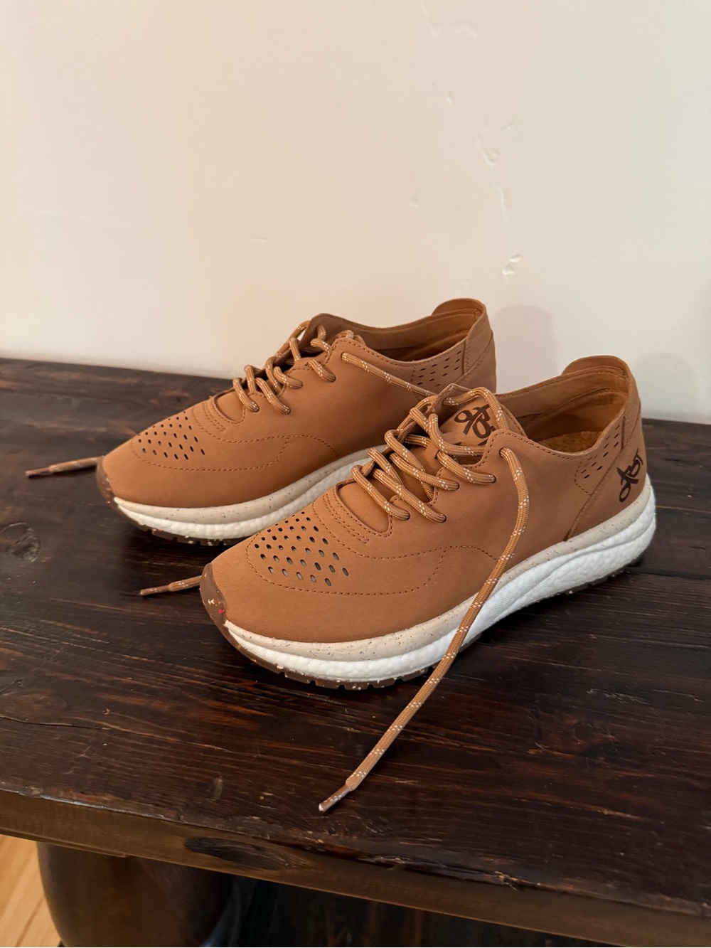 OTBT Tan Casual Performance Sneakers - 8.5
